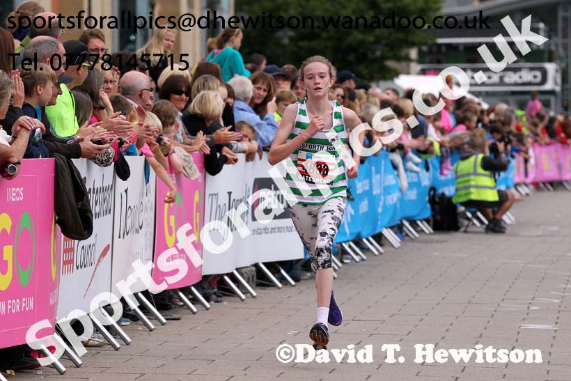 Girls BUPA Junior Great North. Photo: David T. Hewitson/Sports for All Pics
